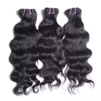 South Indian Temple Remy Natural Color Weft Hair Bundle