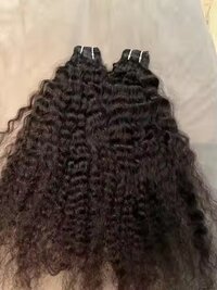 South Indian Temple Remy Natural Color Weft Hair Bundle