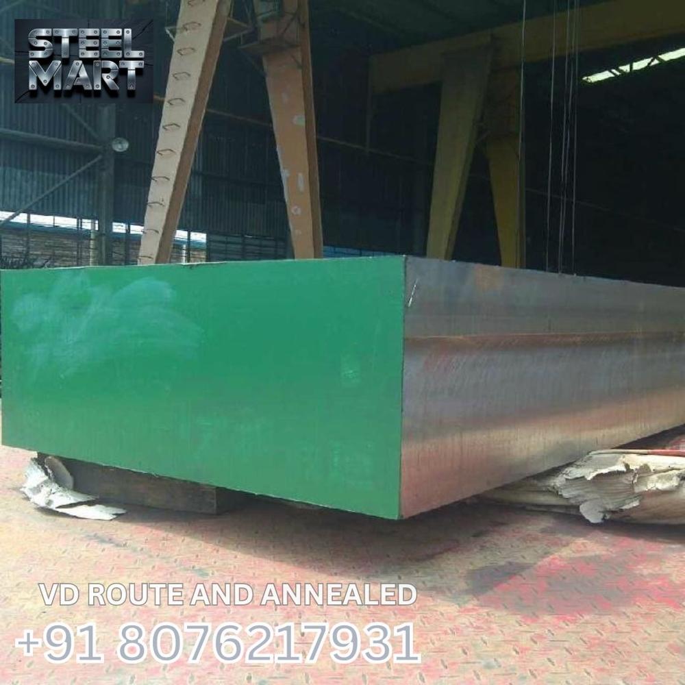 C45 VD Route And Annealed Heavy Duty Forged Block