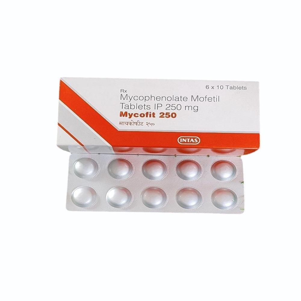 Mycofit Mycophenolate mofetil  Tablet 250 mg