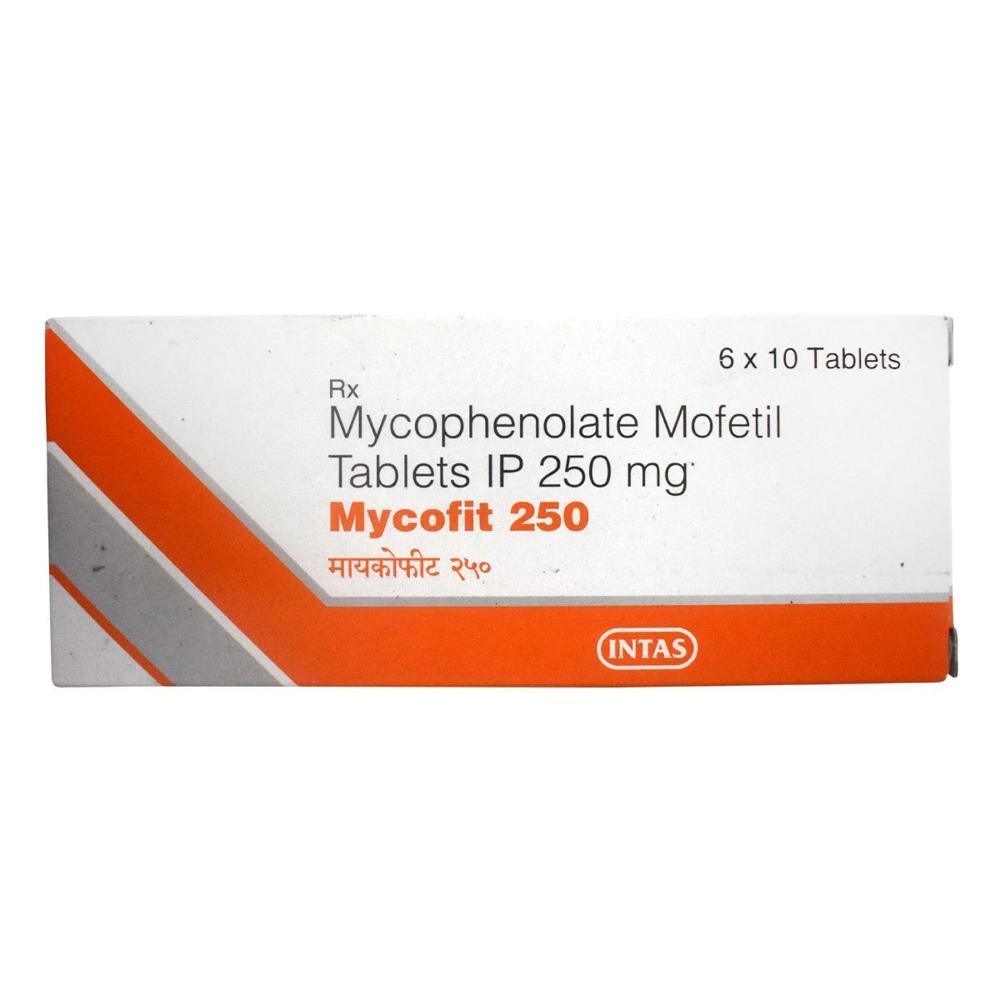 Mycofit Mycophenolate mofetil  Tablet 250 mg