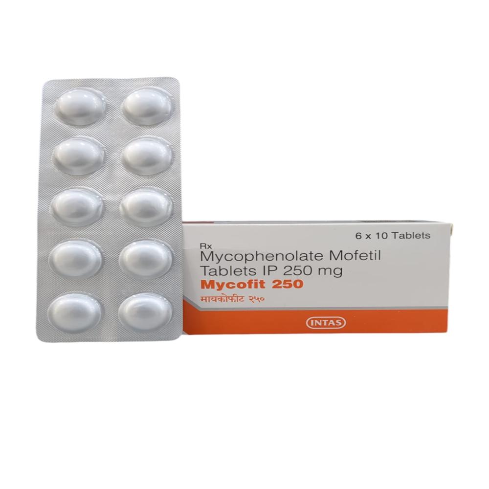 Mycofit Mycophenolate mofetil  Tablet 250 mg