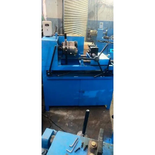 Rebar Threading Machines Construction Site - Color: Blue