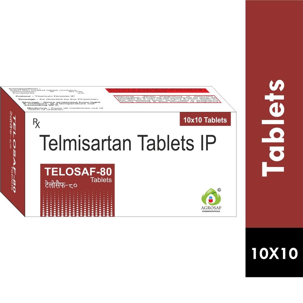 TELOSAF 80 TABLET - Telmisartan (80mg)
