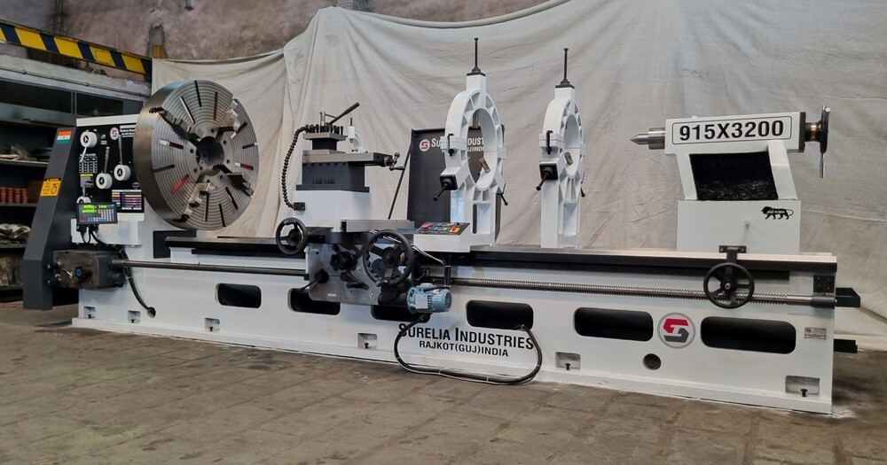 All Geared Extra Heavy Duty Lathe Machine 18 ft