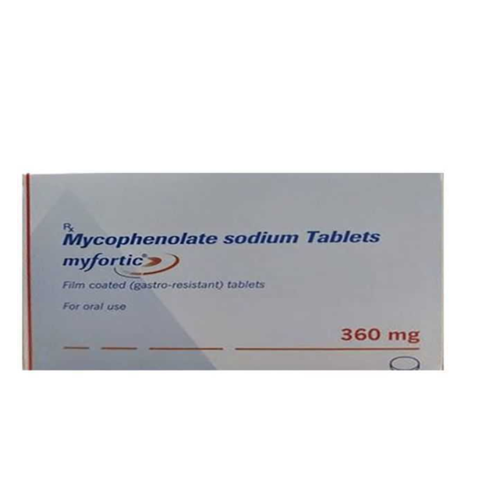Myfortic -S Mycophenolate sodium Tablet 360 mg