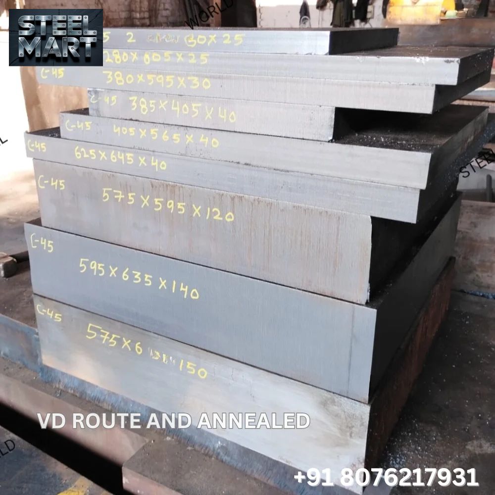 En31 VD Route And Annealed Forged Plate