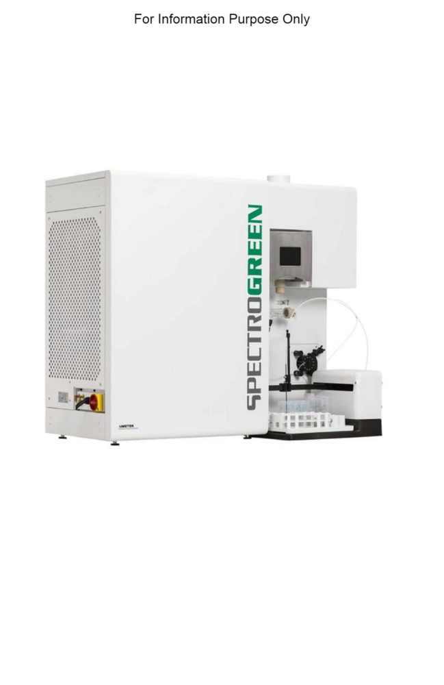 Spectro Green 100 ms ICP OES Spectrometer