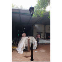 Solar Post Top - Color: Black