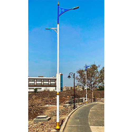 Double Arm Street Light Pole