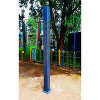 Allan Tall Bollard - Color: Blue
