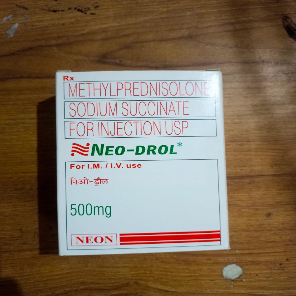 Neo-Drol Methylprednisolone Injection 500 mg