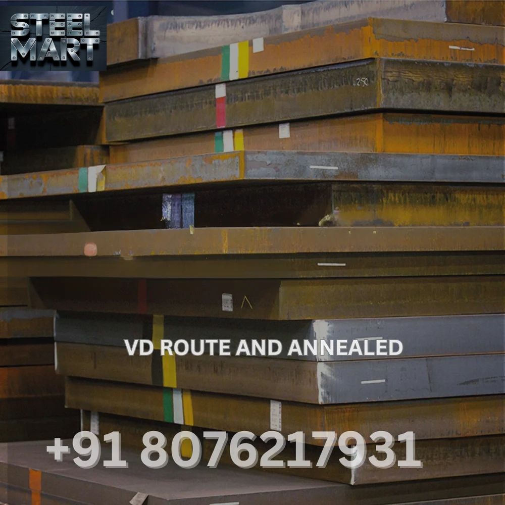 En24 VD Route And Annealed Forged Plate