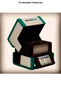 Spectro 380 Mm Spectrocube Xrf Spectrometer - Application: Elemental Analysis In Precious Metals