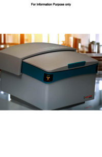 Spectro 380 mm Spectrocube XRF Spectrometer