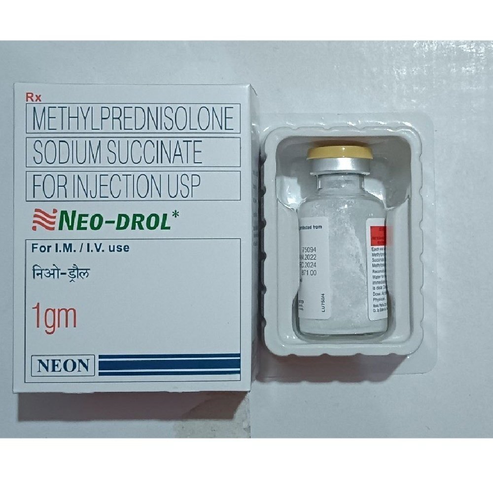 Neo-Drol Methylprednisolone Injection 1000mg