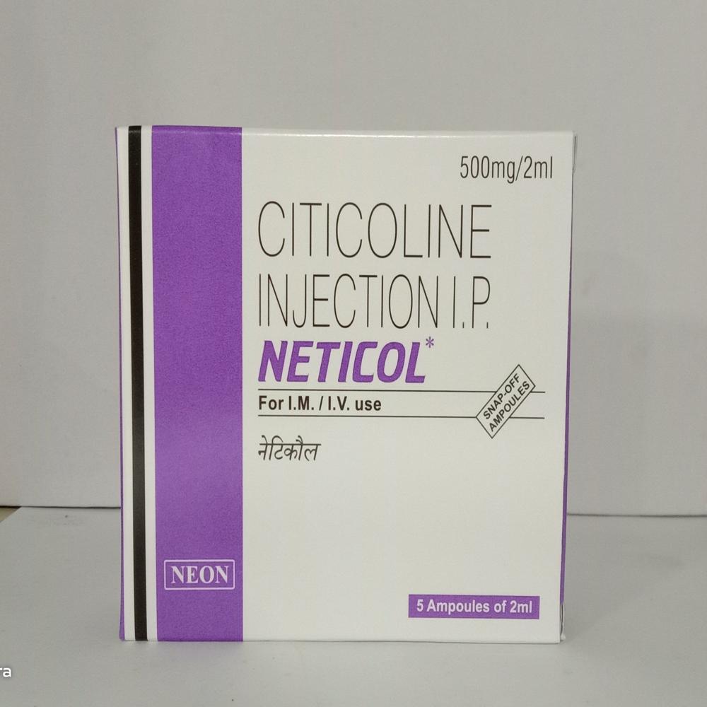 Neticol Citicoline Injection 250mg