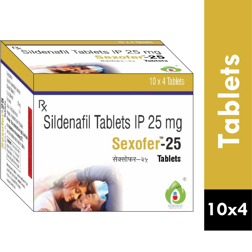 SEXOFER 25 TABLET - SILDENAFIL 25MG TABLET