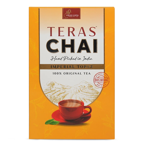 Imperial Topaz Teras Chai - Color: Black