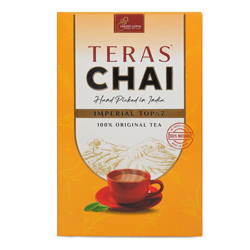 Imperial Topaz Teras Chai - Color: Black