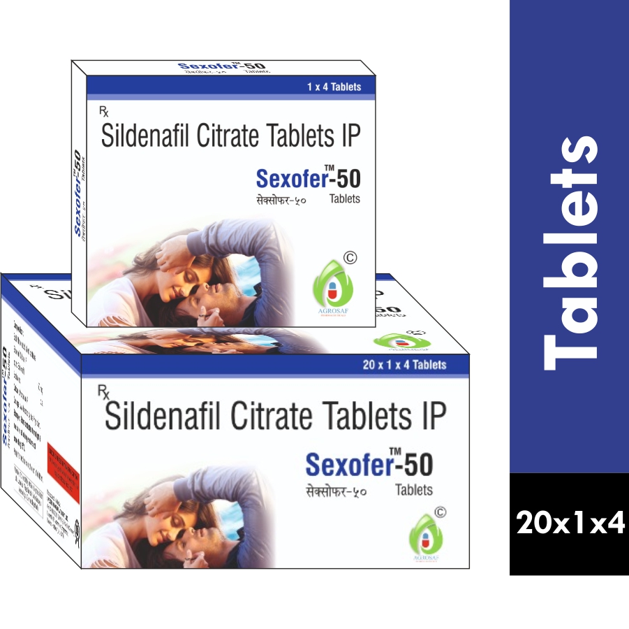 SEXOFER 50 TABLET - SILDENAFIL 50 MG