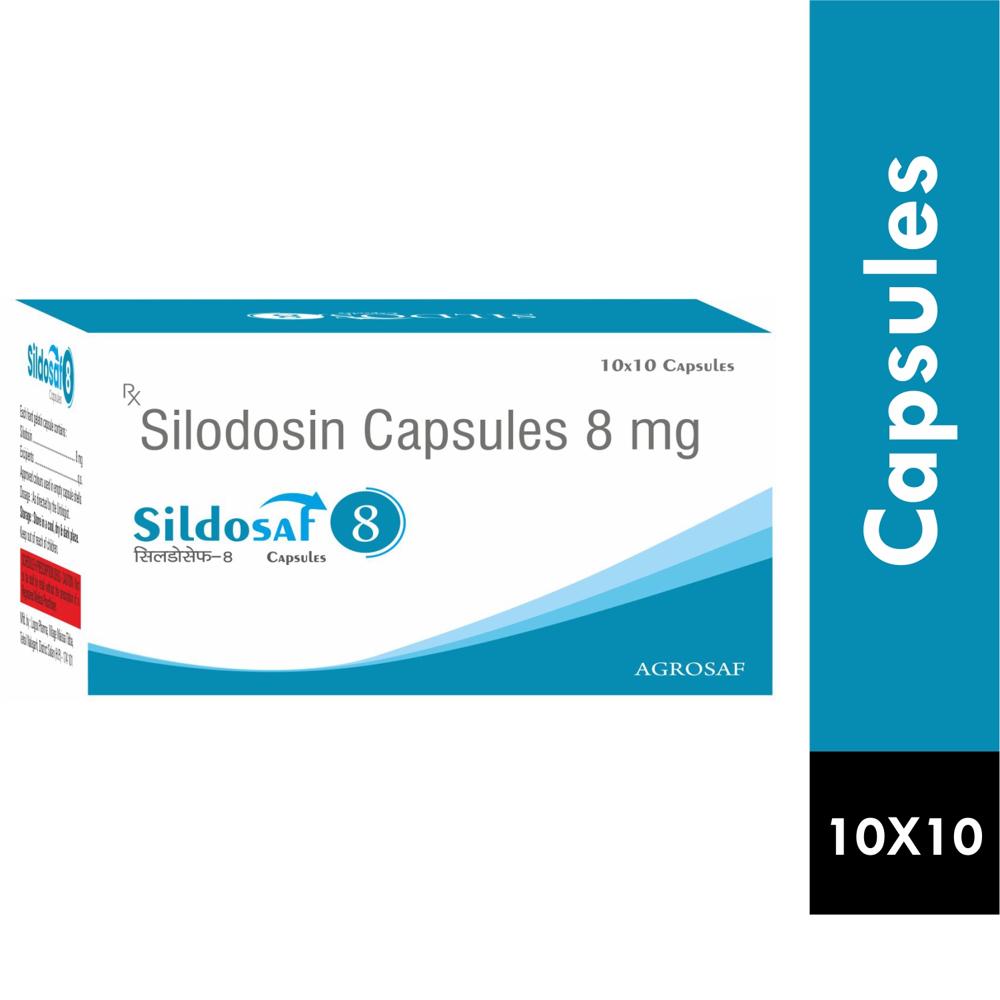 SILDOSAF 8 CAPSULE - Silodosin 8 mg