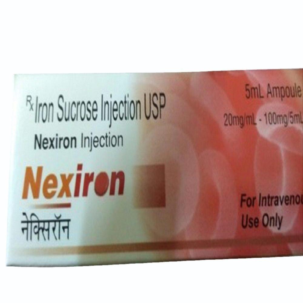 Nexiron Iron Sucrose  Injection 100 mg