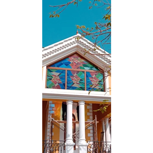 UPVC Sliding Fix Arch Window