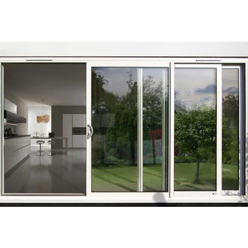 3 Track Upvc Sliding Window - Coating Type: Powder Coated
