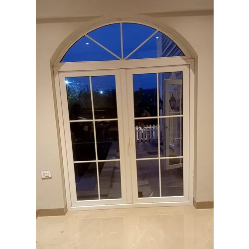 Upvc French Window - Color: White