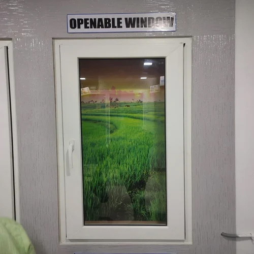 Upvc Single Door Openable Window - Coating Type: Powder Coated