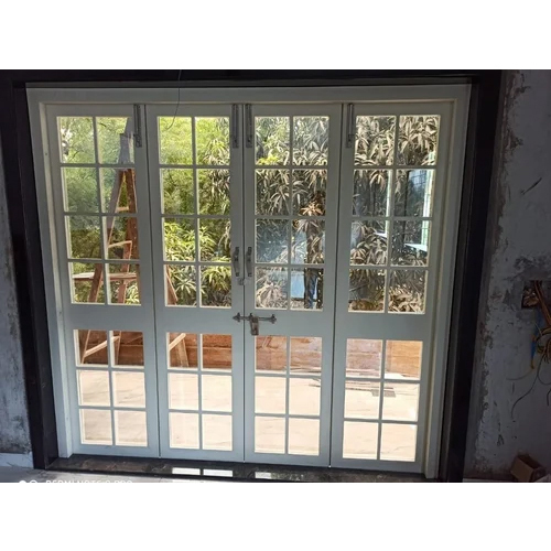 Upvc French Door - Color: White