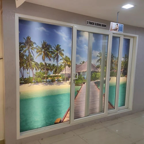 3 Track UPVC Sliding Door