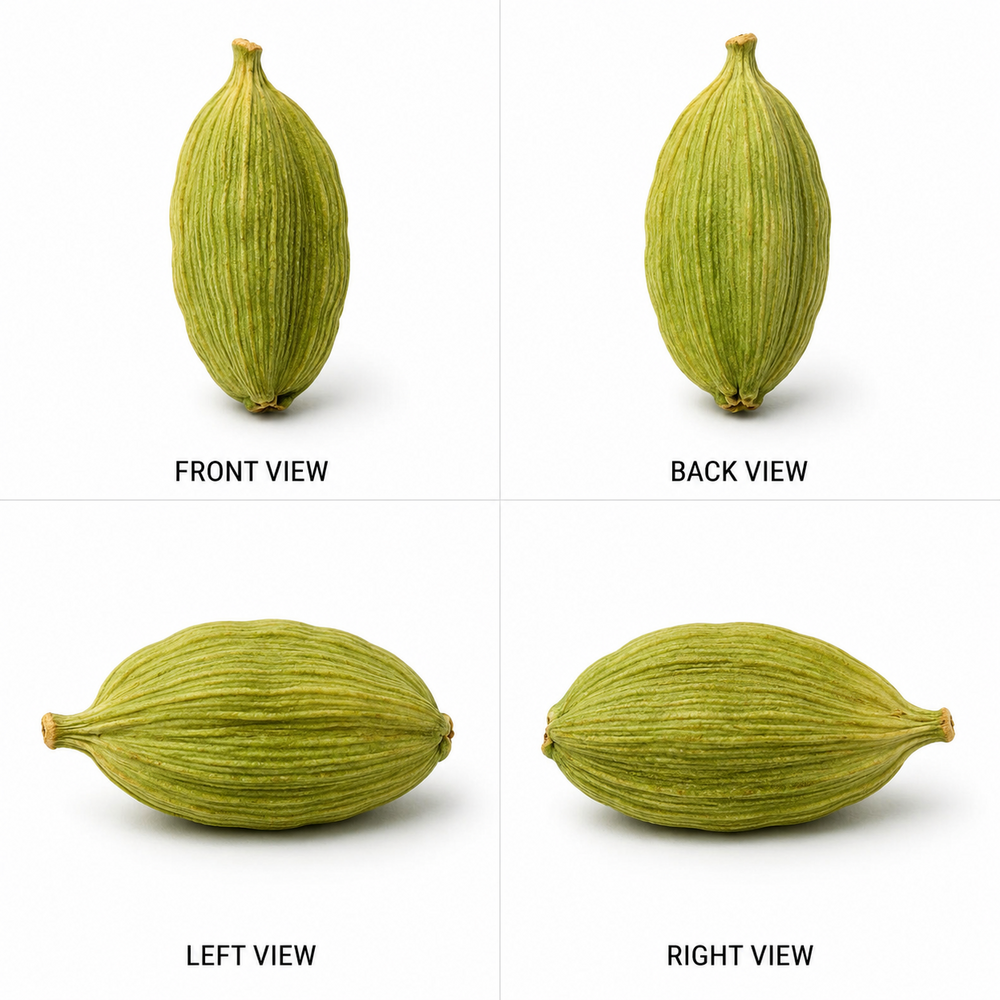 Cardamom Elaichi - Color: Green