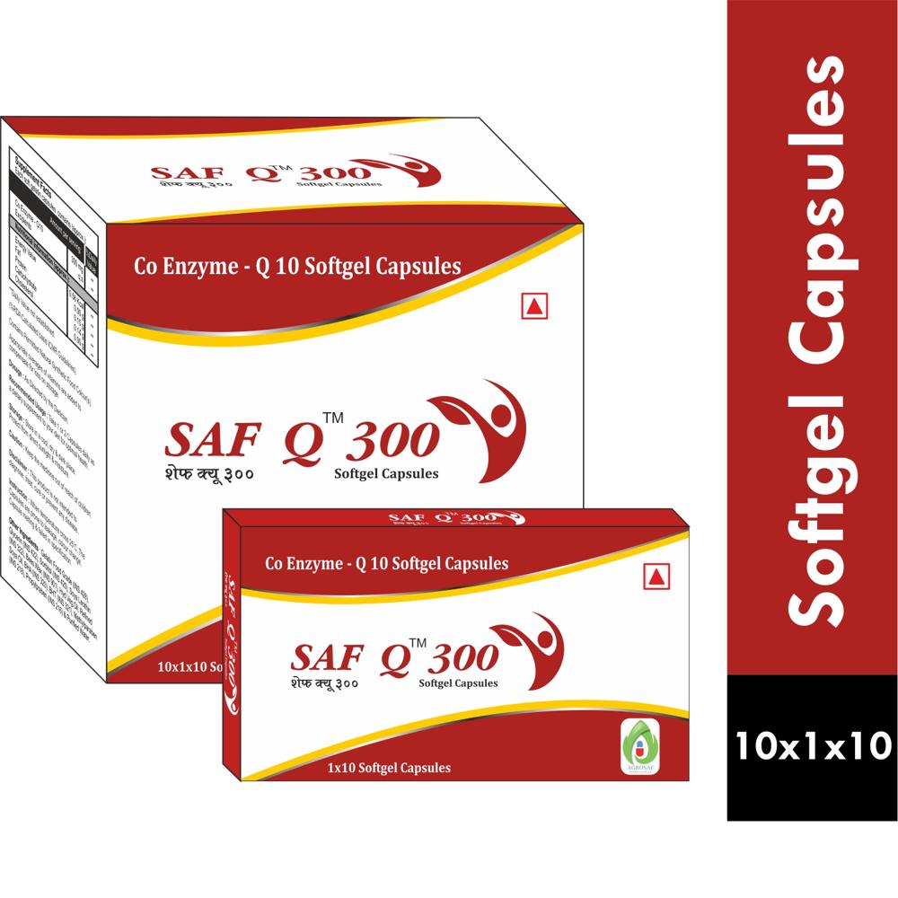 SAF Q 300 CAPSULE - CO ENZYME-Q10(300MG) SOFTGEL CAPSULE