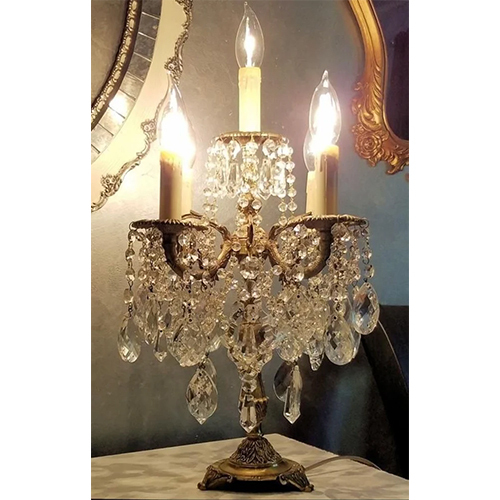 Table Candelabra Brass Table Stand - Application: Dining Room