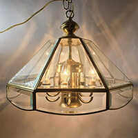 Brass Hanging Chandelier - Application: Living Room