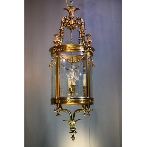 Brass Hanging Lantern - Application: Decoration