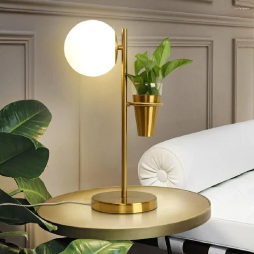 3W Gold Polish LED Table Lamp
