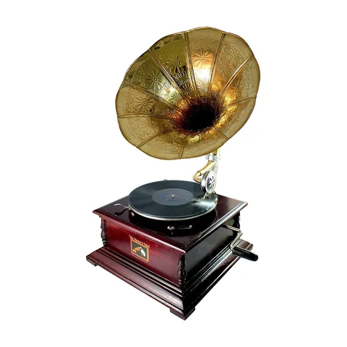 Antique Brass Gramophones