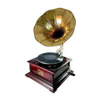 Antique Brass Gramophones