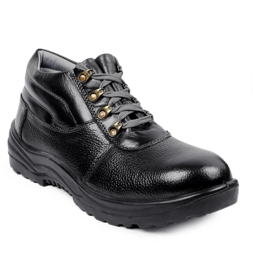 Electrical Safety Shoes - Leather Upper, Size And Fit For Men | Lightweight, Durable, 3-month Warranty, Ideal For Industrial Environments