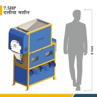 Heavy Duty 7.5HP Daliya Machine for Industrial Use