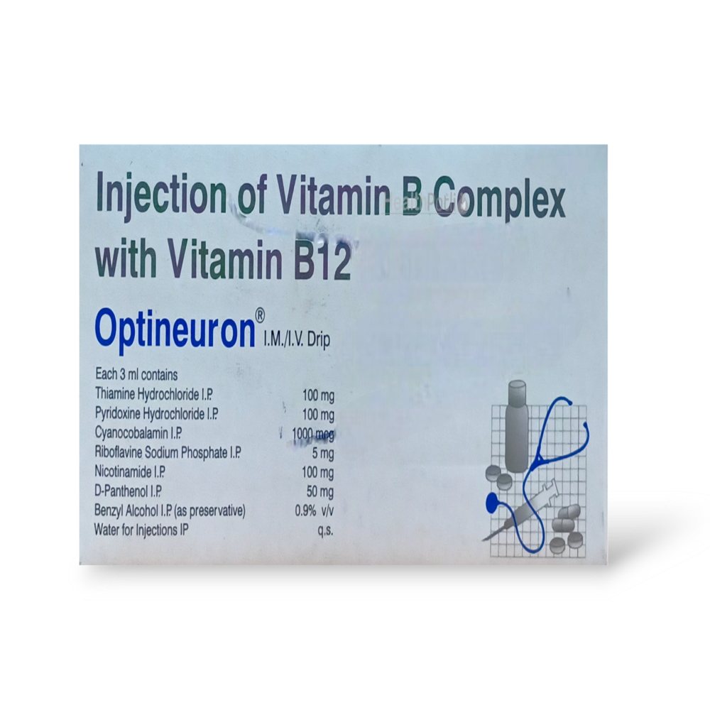 Optineuron  Vitamin B &Vitamin B12 Injection