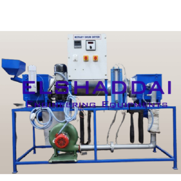 Rotary Drum Dryer - Color: Blue And White