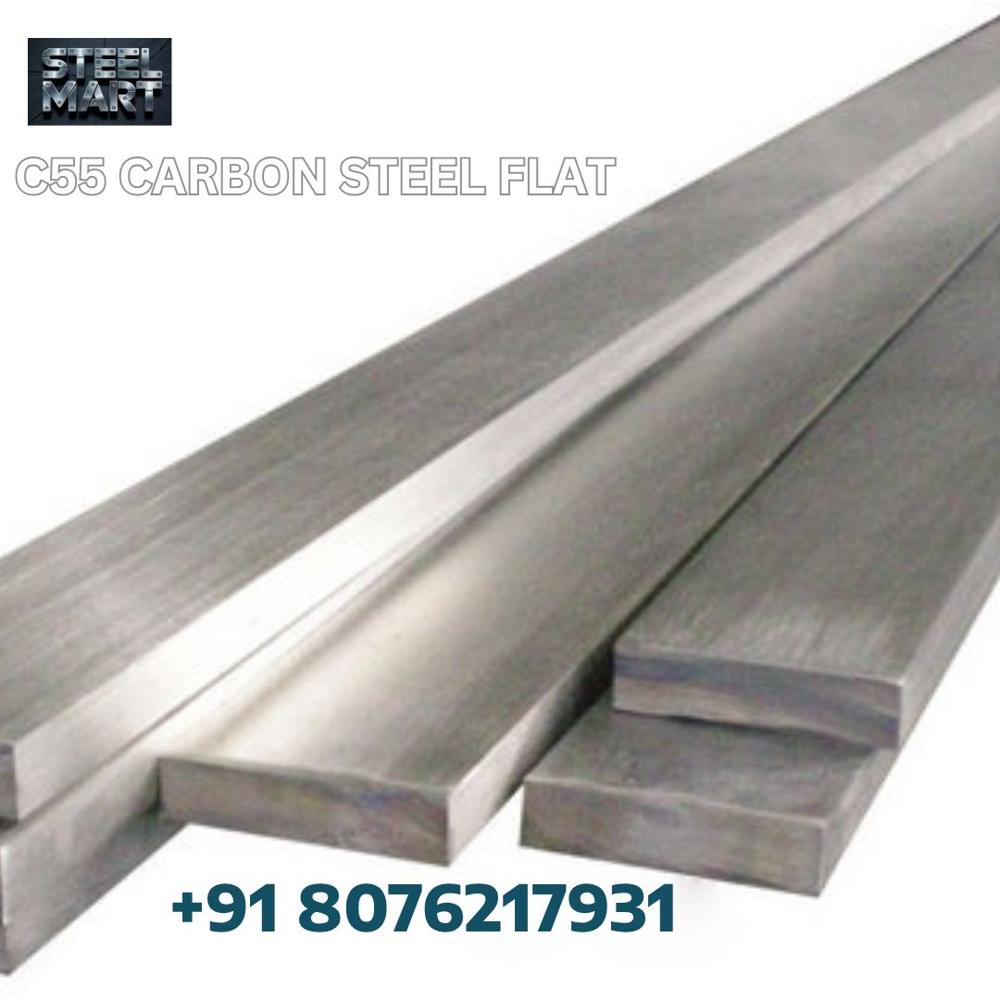 C55 Steel Rolled Flat Bar 