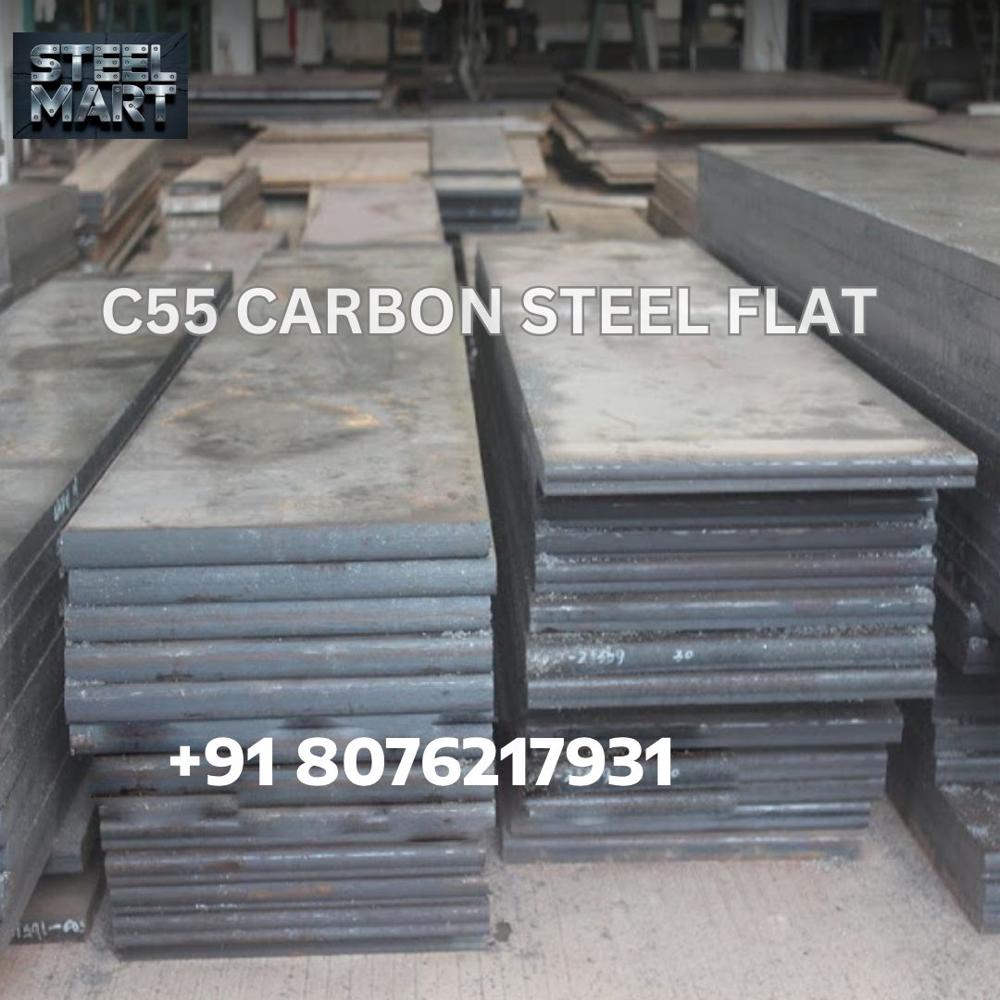 C55 Steel Rolled Flat Bar 