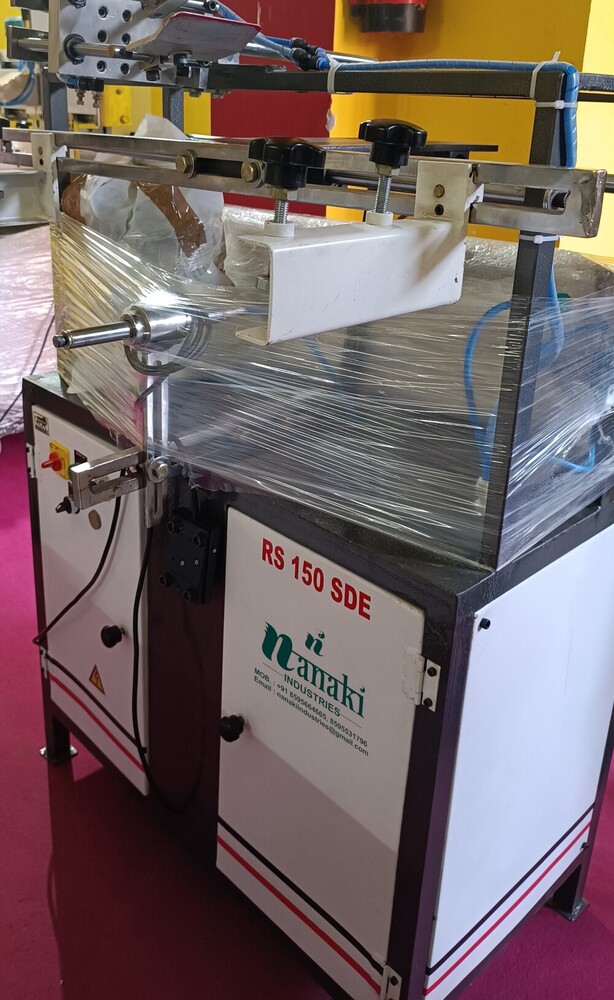 Plastic Container Round Screen Printing Machine Semi Automatic
