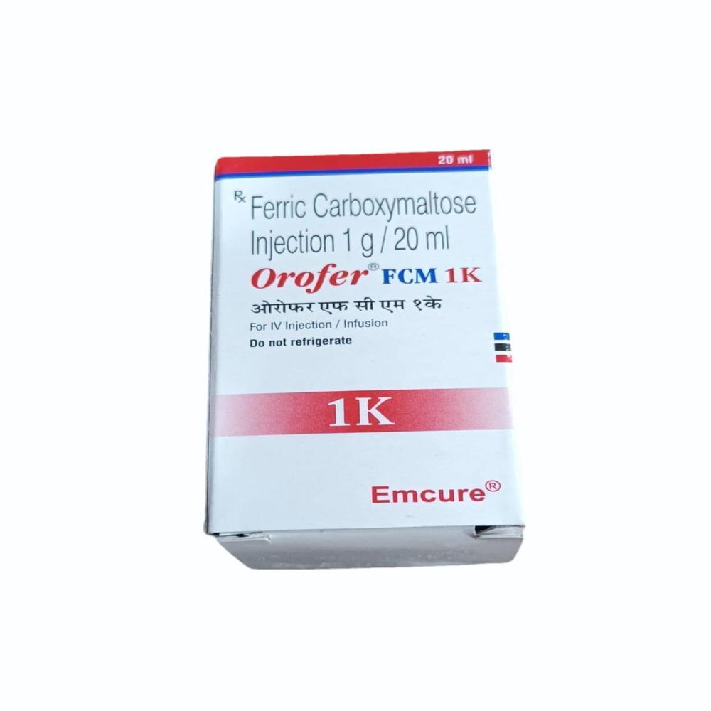 Orofer Ferric Carboxymaltose Injectio 50mg