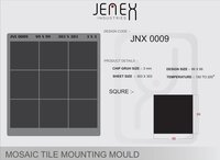 Jnx0009 Squre Mosaic Tile Mounting Mould - Cavity: Na